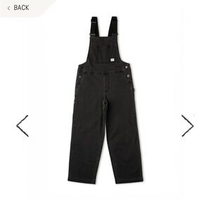 Women's Black Ripton Denim Overalls
